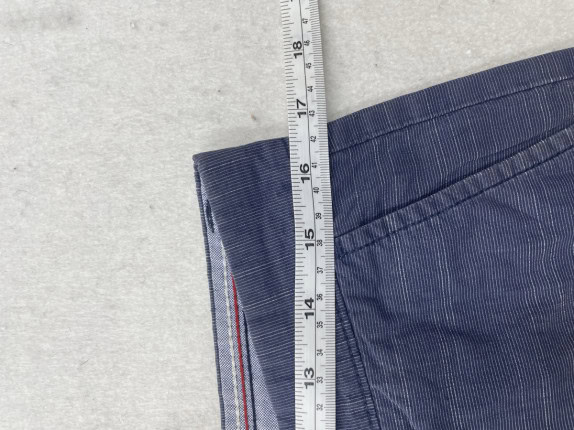 TOMMY HILFIGER BERMUDA SHORTS MINIMAL NAVY ΑΝΤΡΙΚΟ PRE OWNED M