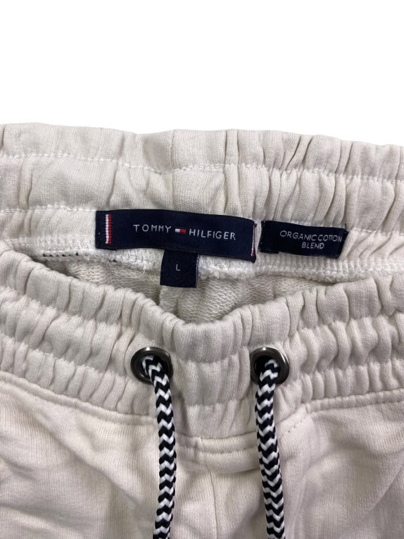 Tommy Hilfiger Cargo Sweatpants Casual Logo Beige Unisex L