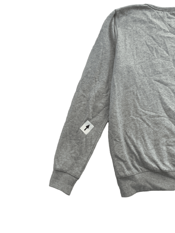 TOMMY HILFIGER 00s CREWNECK MINIMAL GREY ΑΝΤΡΙΚΟ PRE OWNED XL