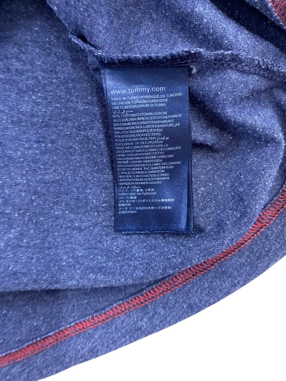 Tommy Hilfiger Denim T-Shirt Vintage Logo “Midtown” Μπλε Ανδρικό L