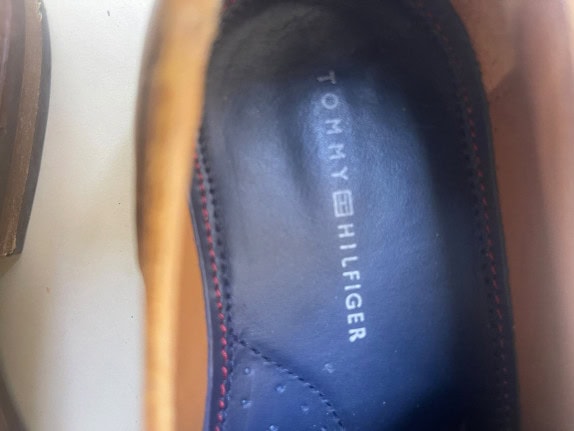 TOMMY HILFIGER ΔΕΡΜΑΤΙΝΑ DERBY CLASSIC ΚΑΦΕ ΑΝΤΡΙΚΟ PRE OWNED