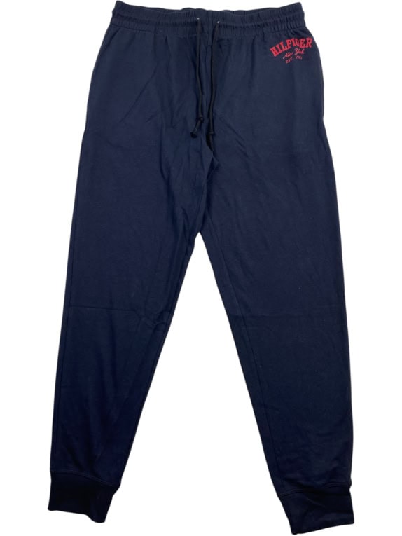 TOMMY HILFIGER Φόρμα Παντελόνι Casual Logo Μπλε Σκούρο Ανδρικό L