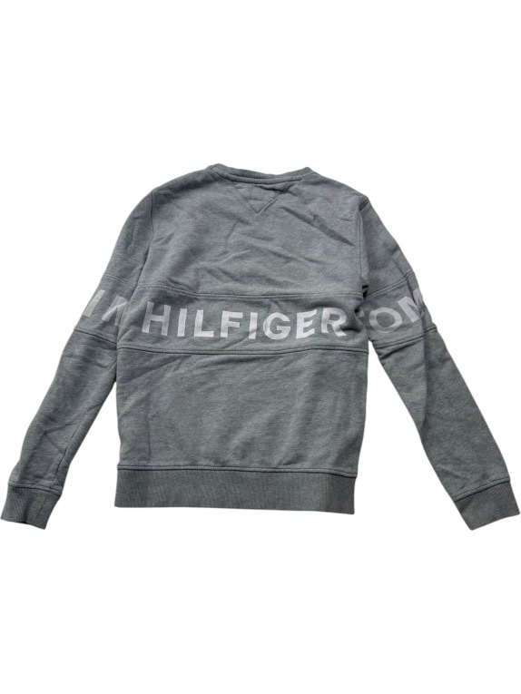 TOMMY HILFIGER ΦΟΥΤΕΡ ΜΕ ΛΟΓΟΤΥΠΟ ΓΚΡΙ UNISEX S