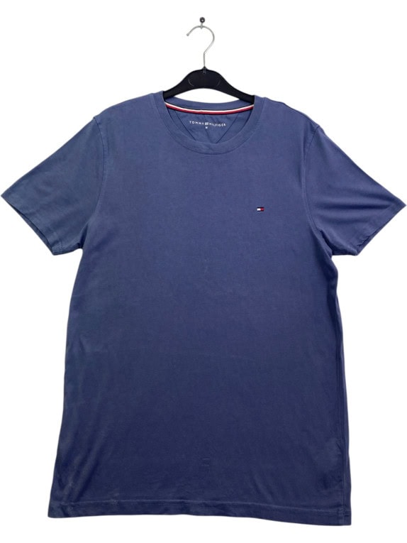 TOMMY HILFIGER GRAPHIC TEE MINIMAL ΜΠΛΕ ΑΝΤΡΙΚΟ PRE OWNED M