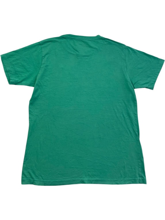 TOMMY HILFIGER T SHIRT MINIMAL GREEN MENS PRE OWNED L