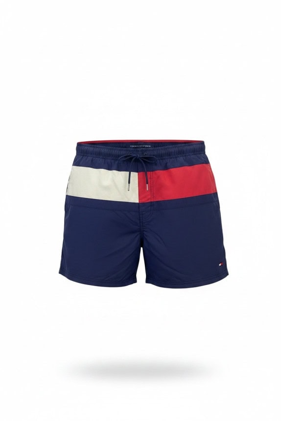 TOMMY HILFIGER ΜΑΓΙΟ ΣΟΡΤΣ RACING ΜΠΛΕ ΑΝΤΡΙΚΟ PRE OWNED S