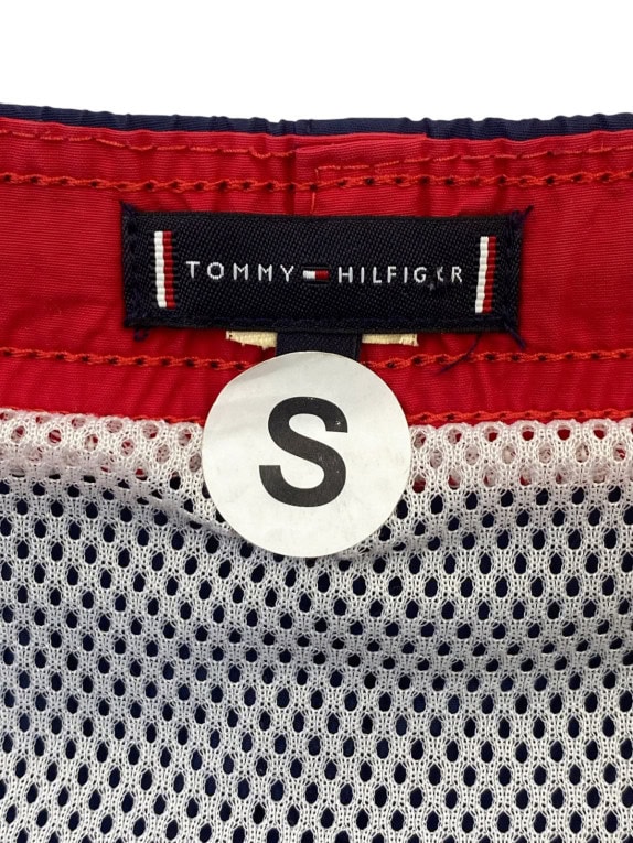 TOMMY HILFIGER ΜΑΓΙΟ ΣΟΡΤΣ RACING ΜΠΛΕ ΑΝΤΡΙΚΟ PRE OWNED S