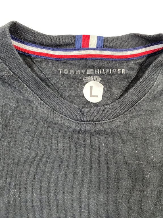 Tommy Hilfiger Μαύρη Μακρυμάνικη Μπλούζα Ανδρική L