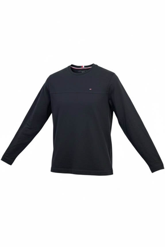 Tommy Hilfiger Μαύρη Μακρυμάνικη Μπλούζα Ανδρική L