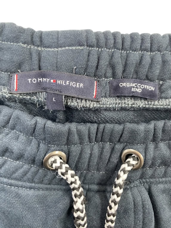 Tommy Hilfiger Μπλε Σκούρο Cargo Παντελόνι Φόρμας Organic Cotton Blend Ανδρικό L