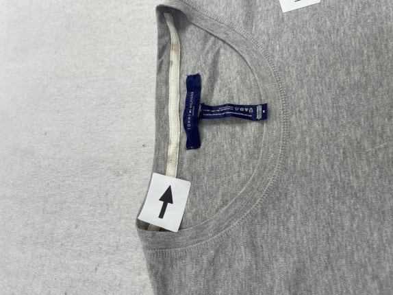 TOMMY HILFIGER ΜΠΛΟΥΖΑ ΜΑΚΡΥΜΑΝΙΚΗ MINIMAL ΓΚΡΙ ΓΥΝΑΙΚΕΙΟ PRE OWNED M