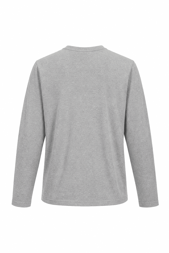 TOMMY HILFIGER ΜΠΛΟΥΖΑ ΜΑΚΡΥΜΑΝΙΚΗ MINIMAL ΓΚΡΙ ΓΥΝΑΙΚΕΙΟ PRE OWNED M