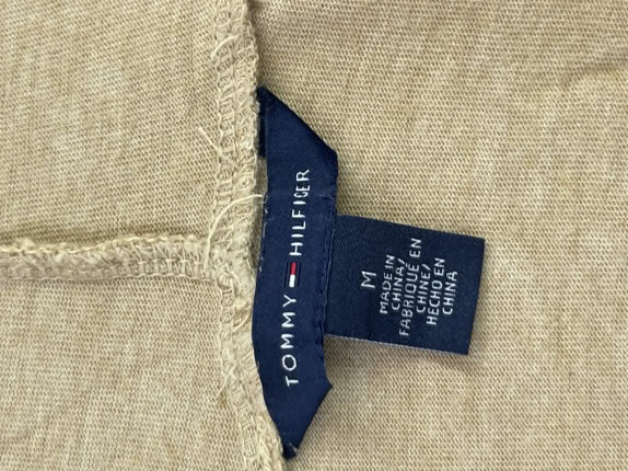 TOMMY HILFIGER ΜΠΛΟΥΖΑ ΜΕ ΚΟΥΚΟΥΛΑ MINIMAL BEIGE ΓΥΝΑΙΚΕΙΟ PRE OWNED M