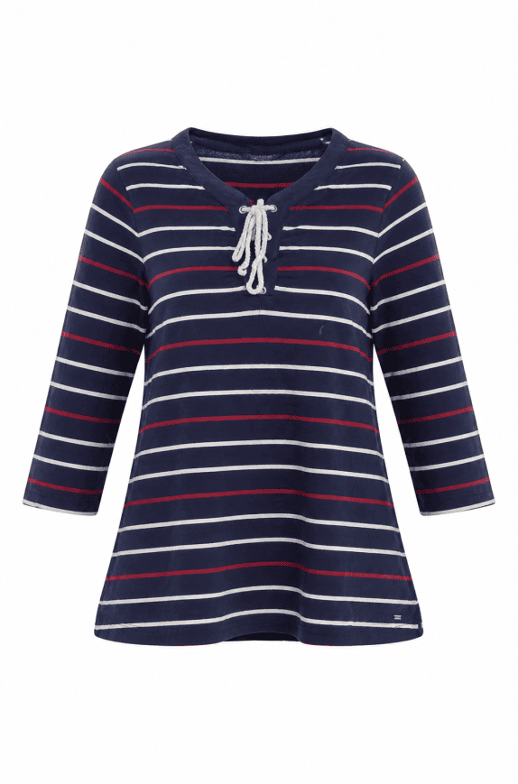 TOMMY HILFIGER ΜΠΛΟΥΖΑ ΜΕ ΡΙΓΕΣ ΠΟΛΛΥΧΡΩΜΗ ΓΥΝΑΙΚΕΙΟ PRE OWNED M