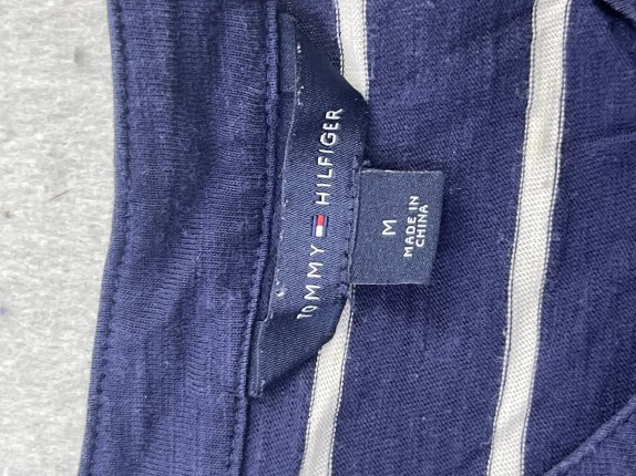TOMMY HILFIGER ΜΠΛΟΥΖΑ ΜΕ ΡΙΓΕΣ ΠΟΛΛΥΧΡΩΜΗ ΓΥΝΑΙΚΕΙΟ PRE OWNED M