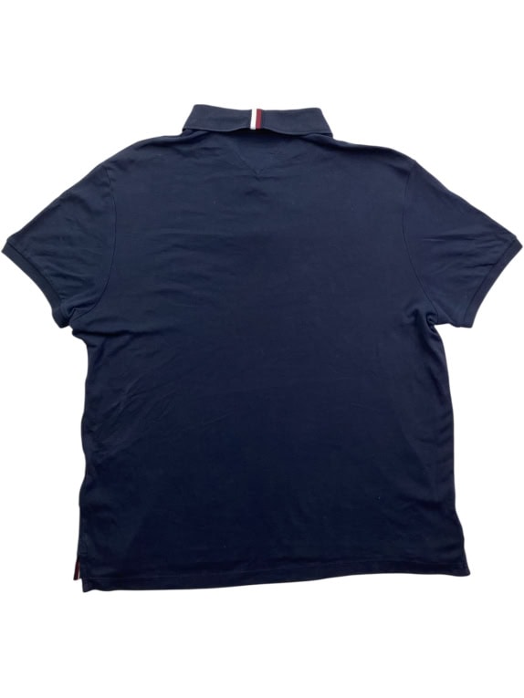 TOMMY HILFIGER POLO CASUAL CON LOGO RICAMATO BLU UOMO XL