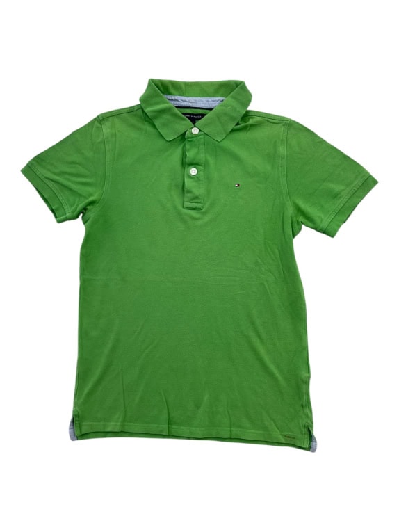 TOMMY HILFIGER Μπλούζα Polo Classic Κεντητό Λογότυπο Πράσινο Ανδρικό Small