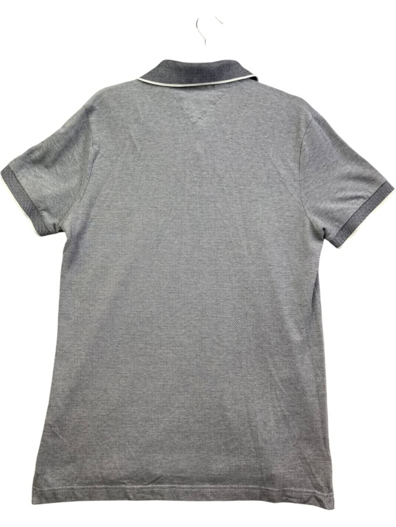TOMMY HILFIGER ΜΠΛΟΥΖΑ POLO LOGO ΓΚΡΙ UNISEX S