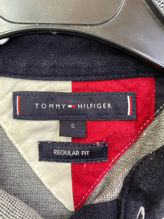 TOMMY HILFIGER ΜΠΛΟΥΖΑ POLO LOGO ΓΚΡΙ UNISEX S