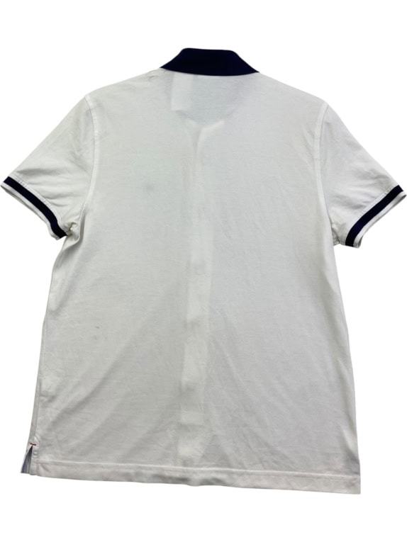 TOMMY HILFIGER ΜΠΛΟΥΖΑ POLO ΜΕ ΚΟΥΜΠΙΑ ΛΕΥΚΗ UNISEX S