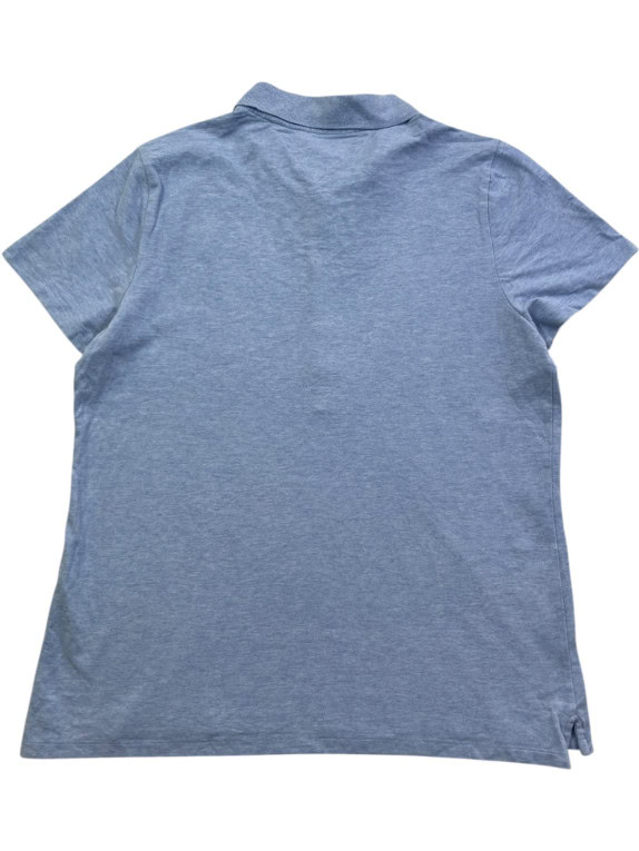 TOMMY HILFIGER ΜΠΛΟΥΖΑ POLO MINIMAL ΓΑΛΑΖΙΟ ΓΥΝΑΙΚΕΙΟ PRE OWNED L