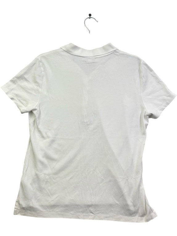 TOMMY HILFIGER POLO MINIMAL BIANCO UOMO PRE OWNED M