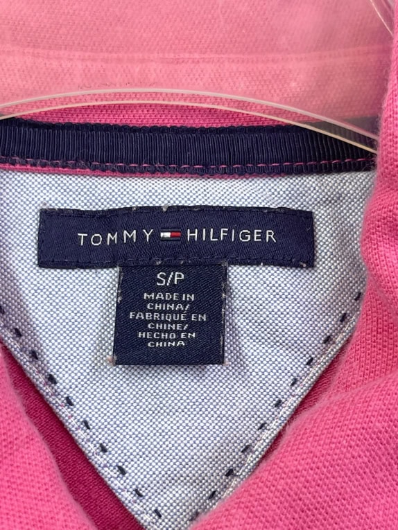 TOMMY HILFIGER ΜΠΛΟΥΖΑ POLO MODERN ΦΟΥΞΙΑ ΓΥΝΑΙΚΕΙΟ S pre-owned