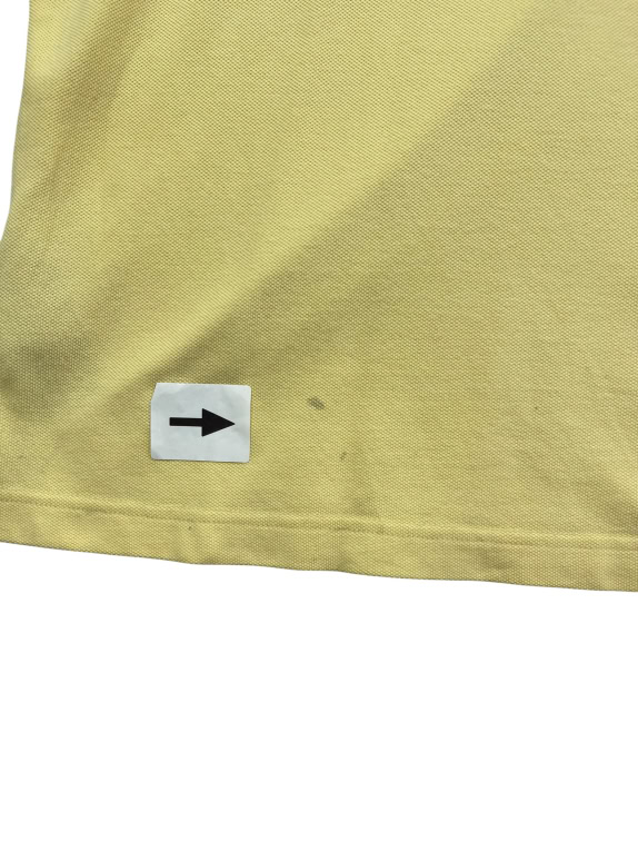 TOMMY HILFIGER ΜΠΛΟΥΖΑ POLO VINTAGE ΚΙΤΡΙΝΟ ΑΝΤΡΙΚΟ XL pre-owned