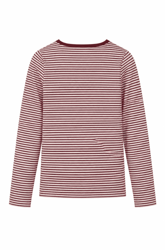 TOMMY HILFIGER MAGLIA A RIGHE VINTAGE BORDEAUX DONNA PRE OWNED S