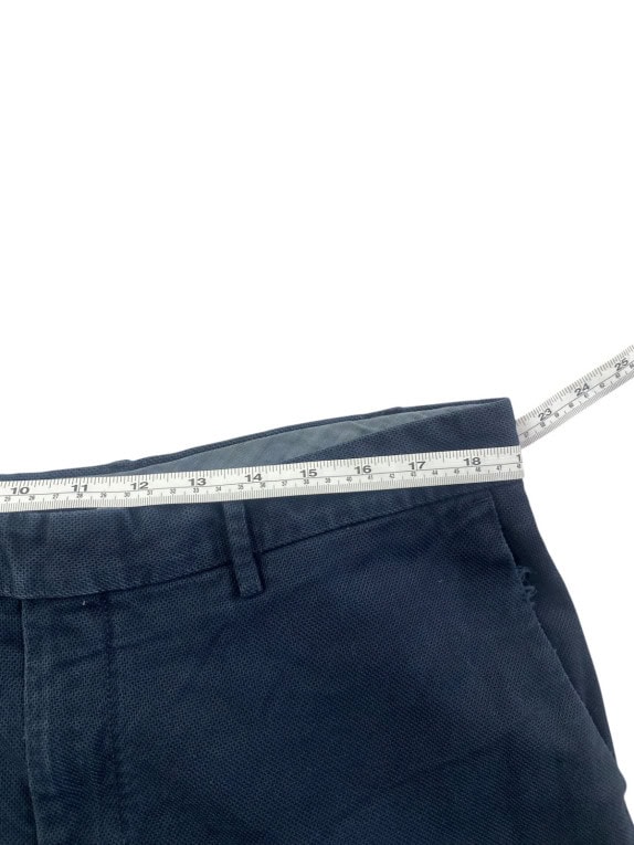 TOMMY HILFIGER PANTALONI CHINO MINIMAL NAVY UOMO PRE OWNED XL