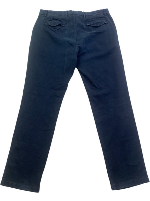 TOMMY HILFIGER PANTALONI CHINO MINIMAL NAVY UOMO PRE OWNED XL