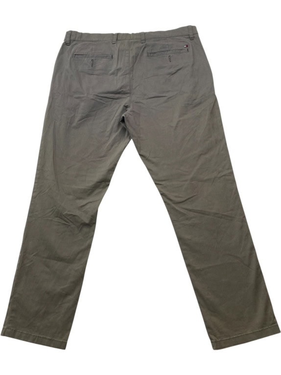 TOMMY HILFIGER PANTALONI CLASSIC OLIVE UOMO PRE OWNED L