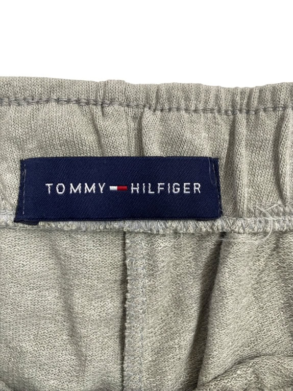 TOMMY HILFIGER ΠΑΝΤΕΛΟΝΙ ΦΟΡΜΑΣ ΜΕ ΚΟΡΔΟΝΙ ΓΚΡΙ ΑΝΔΡΙΚΟ L