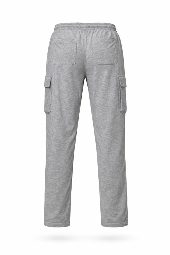 TOMMY HILFIGER ΠΑΝΤΕΛΟΝΙ JOGGER CARGO ΜΕ ΓΚΡΙ ΑΝΤΡΙΚΟ PRE OWNED L
