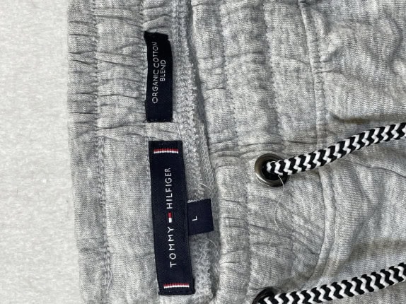 TOMMY HILFIGER ΠΑΝΤΕΛΟΝΙ JOGGER CARGO ΜΕ ΓΚΡΙ ΑΝΤΡΙΚΟ PRE OWNED L