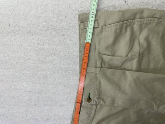 90S TOMMY HILFIGER PANTALONI MINIMAL BEIGE UOMO PRE OWNED
