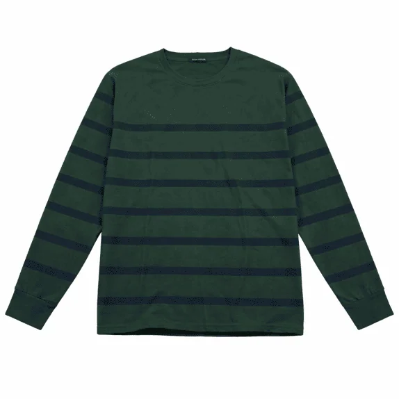 Tommy Hilfiger Striped Knit Sweater Casual Logo Green Men’s 3XL
