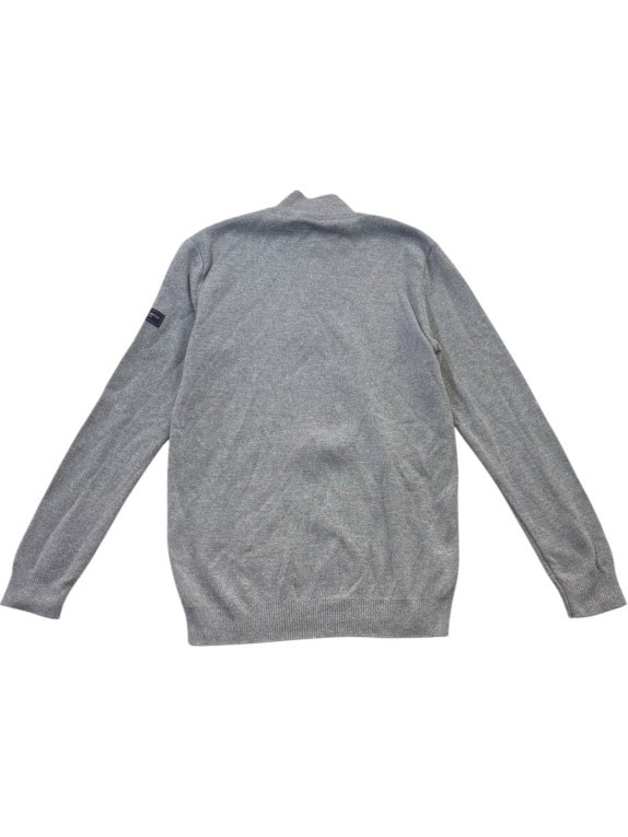 ΠΛΕΚΤΟ HALF ZIP MINIMAL ΓΚΡΙ ΑΝΤΡΙΚΟ PRE OWNED