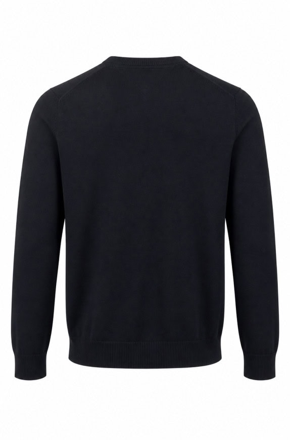 TOMMY HILFIGER ΠΛΕΚΤΟ ΠΟΥΛΟΒΕΡ MINIMAL ΜΑΥΡΟ ΑΝΤΡΙΚΟ PRE OWNED M