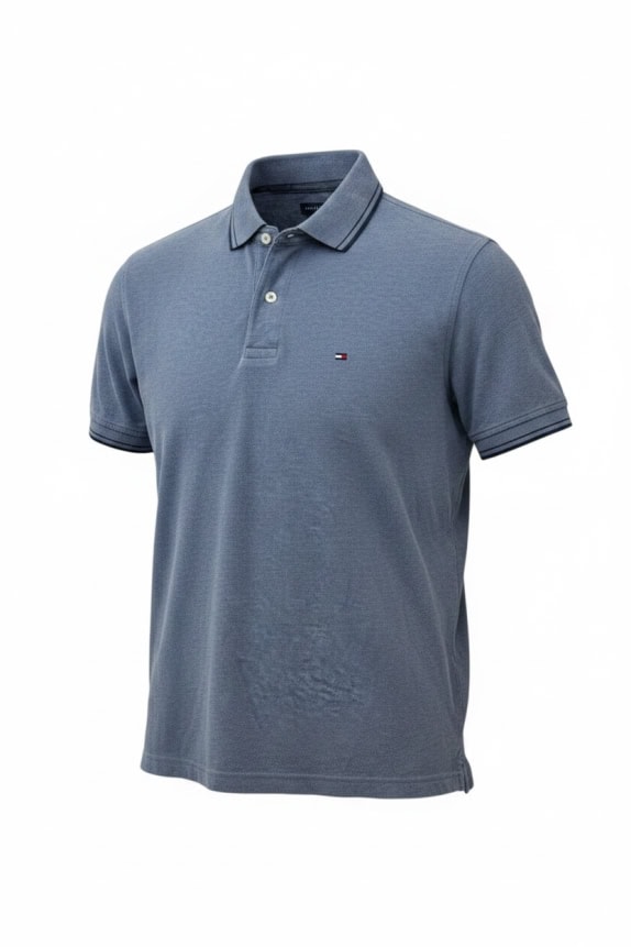 TOMMY HILFIGER POLO CLASSIC NAVY UOMO PRE OWNED M