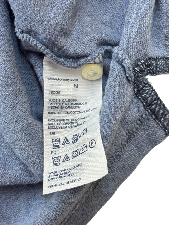 TOMMY HILFIGER POLO CLASSIC NAVY ΑΝΤΡΙΚΟ PRE OWNED M