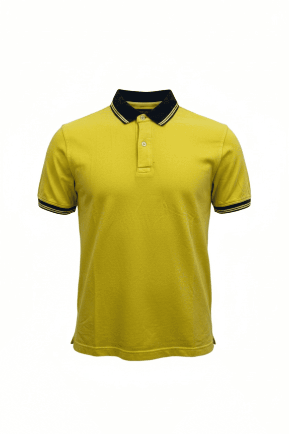 Tommy Hilfiger Polo Custom Fit Yellow Men’s S