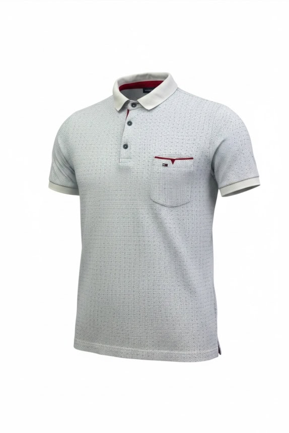 TOMMY HILFIGER POLO MINIMAL OFF WHITE ΑΝΤΡΙΚΟ PRE OWNED XL