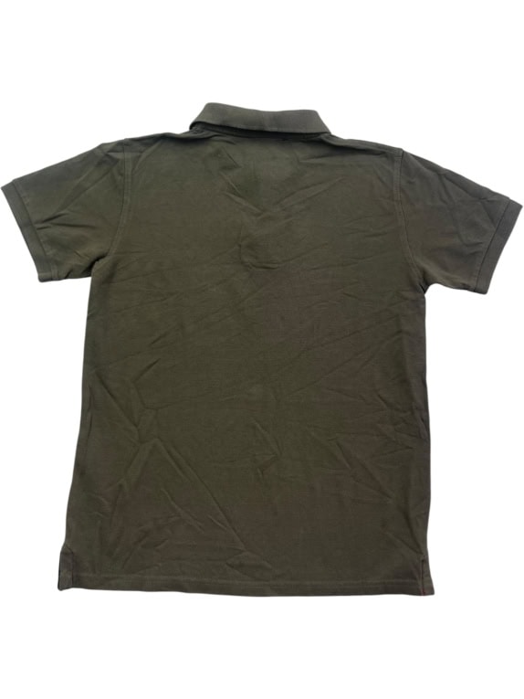 TOMMY HILFIGER POLO MINIMAL OLIVE UOMO PRE OWNED M