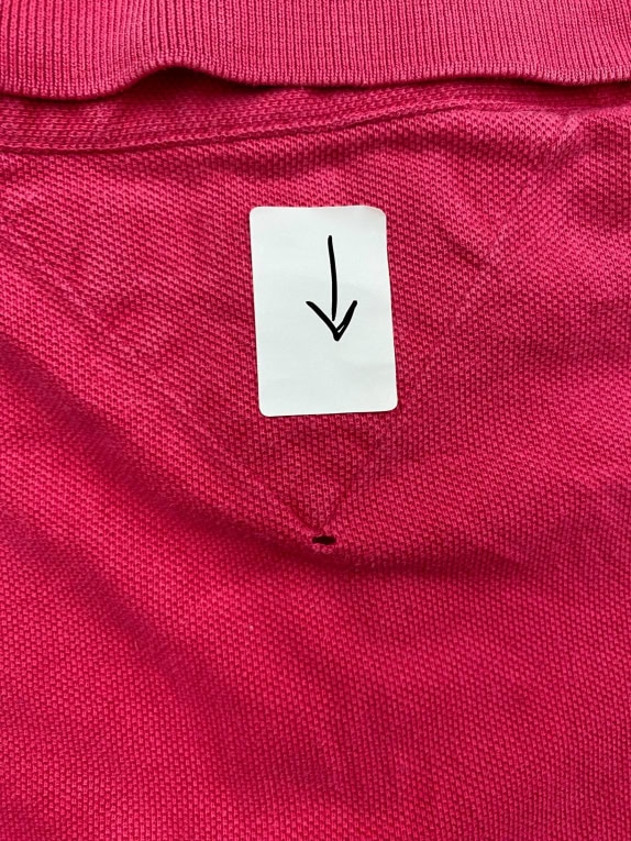 TOMMY HILFIGER Polo Μπλούζα Casual Λογότυπο Κόκκινο Ανδρικό L