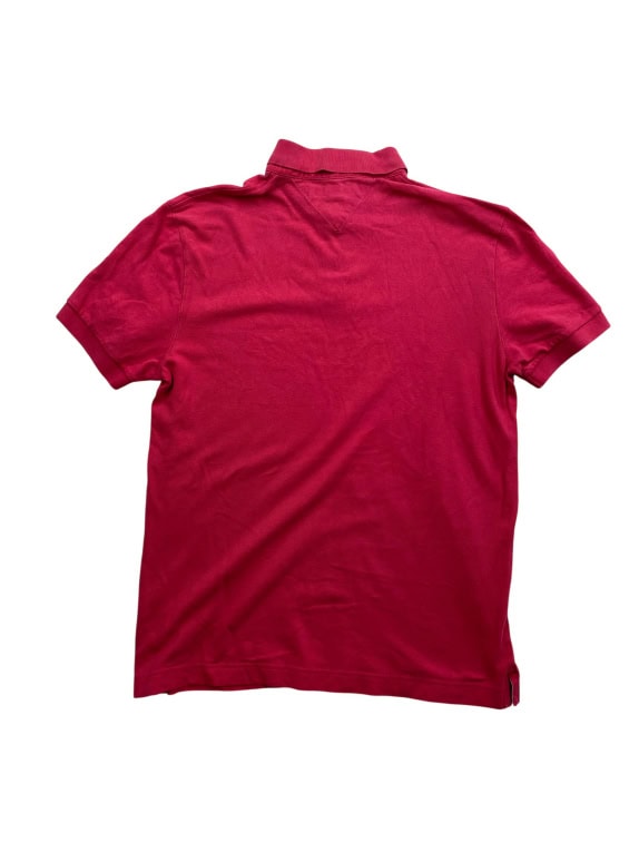 TOMMY HILFIGER Polo Μπλούζα Casual Λογότυπο Κόκκινο Ανδρικό L
