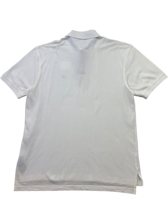 TOMMY HILFIGER POLO SHIRT CLASSIC OFF WHITE UOMO PRE OWNED XL
