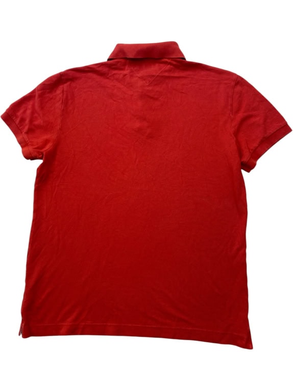 Tommy Hilfiger Polo Shirt Logo Κόκκινο Unisex L