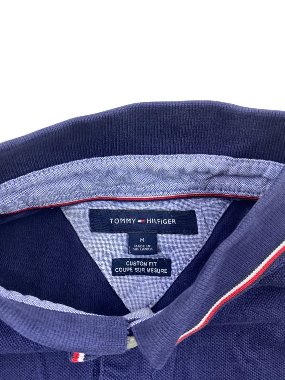 TOMMY HILFIGER Polo Shirt Logo Μπλε UNISEX M