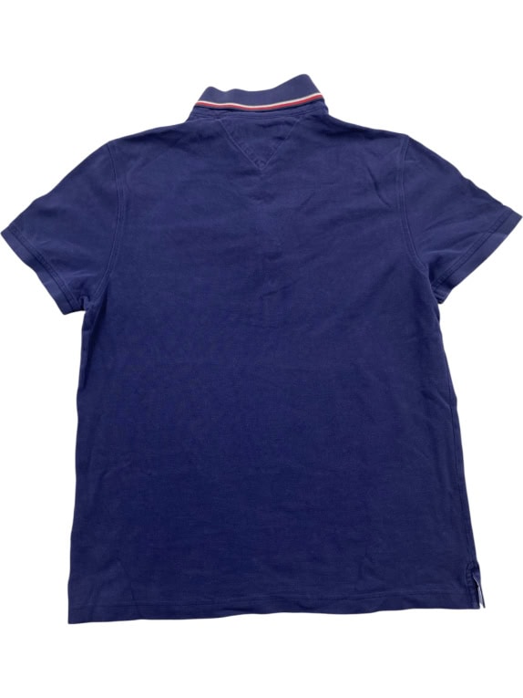 TOMMY HILFIGER Polo Shirt Logo Μπλε UNISEX M